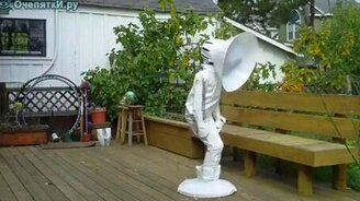 Человек-лампа - смотреть видео (0:10)