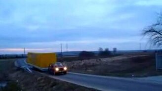 Суровая доставка стройматериалов - смотреть видео (1:34)