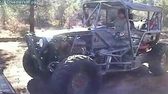 Странный вездеход - смотреть видео (2:16)