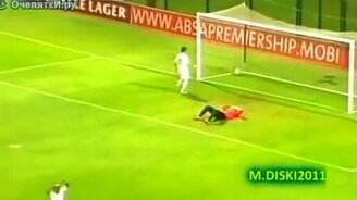 Позор вратаря - смотреть видео (1:10)