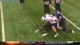 Дал пять судье - смотреть видео (0:27)