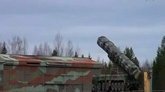 Запуск ракеты Тополь - смотреть видео (1:19)