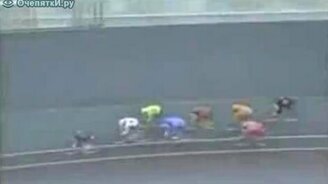 Велосипедный боулинг - смотреть видео (0:23)