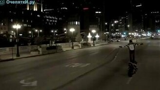 Трюки на спорт-байке - смотреть видео (2:45)