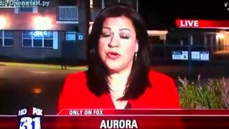 Внезапно для репортёрши - смотреть видео (0:21)