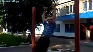 Дедушка спортсмен - смотреть видео (1:28)