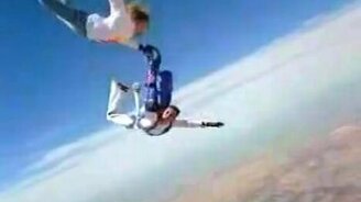 Прыжок без парашюта - смотреть видео (1:31)