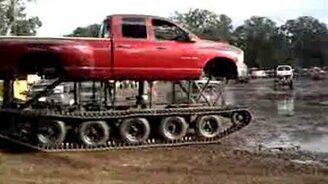 Самодельный вездеход - смотреть видео (0:26)
