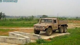 Грузовой вездеход - смотреть видео (0:33)