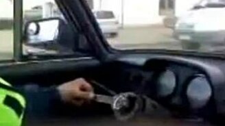 Вождение милицонером - смотреть видео (0:45)