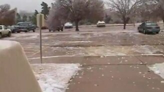 Сосульки с 500-метровой высоты - смотреть видео (1:07)