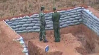 Не добросил гранату до противника - смотреть видео (0:48)