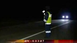 Ночь, ДПС, палочка - смотреть видео (0:14)