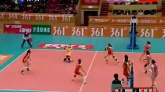 Женский волейбол по-китайски - смотреть видео (2:02)