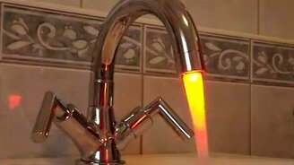 Прикольное украшение крана - смотреть видео (1:02)