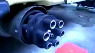 Глушитель-пулемёт - смотреть видео (0:15)