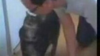 Дрессированный мужик - смотреть видео (0:19)