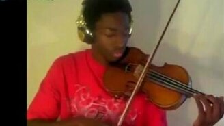 Эминем на скрипке - смотреть видео (2:13)