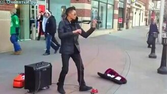 Уличный скрипач - смотреть видео (4:03)