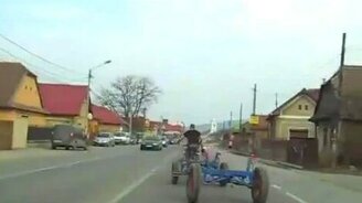 Отличный прицеп для велосипеда - смотреть видео (0:21)