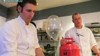 Съедобный шарик - смотреть видео (1:05)