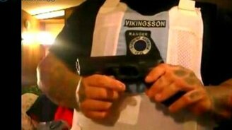 Проверил на себе бронежилет - смотреть видео (2:54)