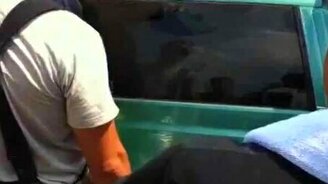 Уязвимое место на автостекле - смотреть видео (1:27)