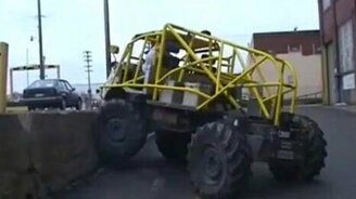 Мощный вездеход - смотреть видео (0:21)