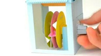 Забавный сейф из бумаги - смотреть видео (0:54)