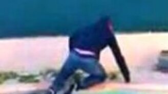 Попробовал лёд на прочность - смотреть видео (0:24)