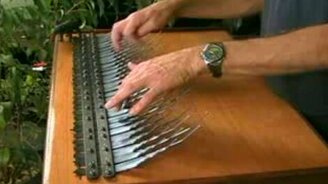 Очень необычный музыкальный инструмент - смотреть видео (2:16)