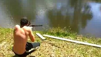 Рыбак с арбалетом - смотреть видео (0:58)