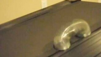 Пружинка на беговой дорожке - смотреть видео (0:26)