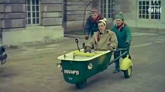 Ванная вместо автомобиля - смотреть видео (1:41)