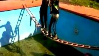 Неудачное балансирование - смотреть видео (0:40)