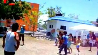 Девчонка не рассчитала побег - смотреть видео (0:28)