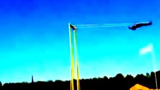 Гигантские качели - смотреть видео (1:18)