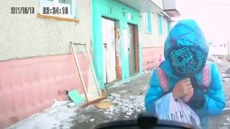 Лобовуха с участием ребёнка - смотреть видео (0:20)