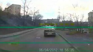 Неудачно выпендрился - смотреть видео (0:19)