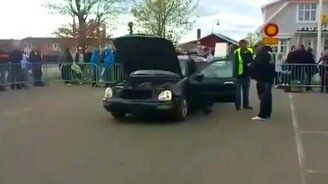 Неудачный тест-драйв двигателя - смотреть видео (0:55)