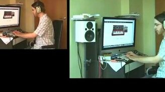 Зажигательная игра на синтезаторе - смотреть видео (1:22)