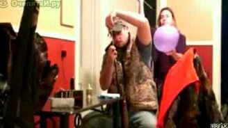 Чистил ружьё - смотреть видео (0:57)