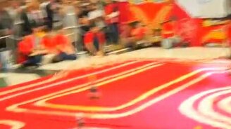 Композиция из 1000 деталей в ряд - смотреть видео (2:17)