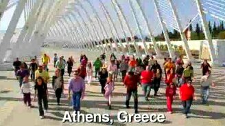 Танцор в разных концах света - смотреть видео (4:53)