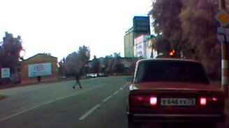 Чак Норрис пешеход - смотреть видео (0:21)