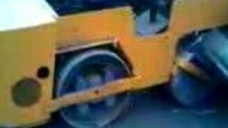 Авария катка - смотреть видео (0:13)