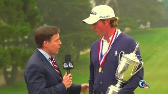 Смешной срыв интервью - смотреть видео (0:58)