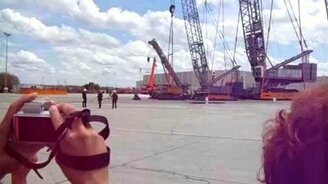 Мощнейший кран - смотреть видео (7:32)