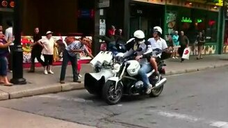 Мотоциклисты-музыканты - смотреть видео (0:36)