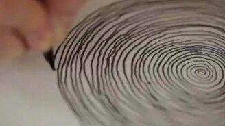 Рисунки по спирали - смотреть видео (0:40)